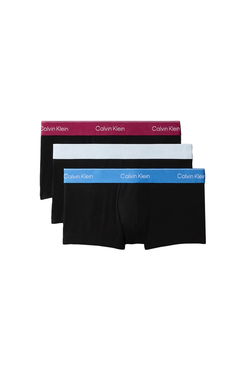 Boxer vita bassa in confezione da 3 - Icon Cotton Stretch LV00NB4389 /4M5 Calvin Klein Underwear 