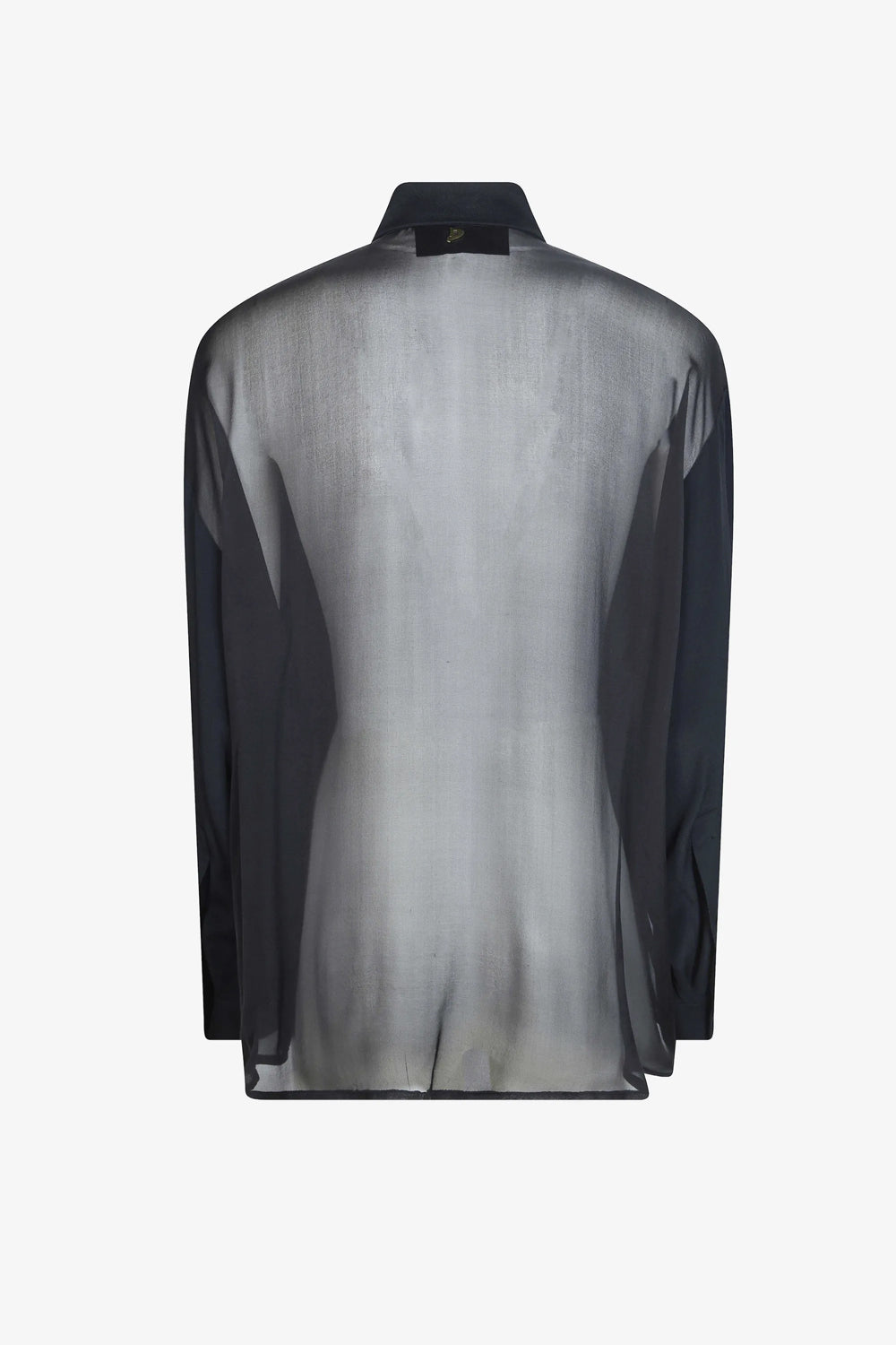 Camicia Dondup relaxed fit in crêpe de chine con abbottonatura nascosta DC515 SF0107M-XXX999 Dondup 
