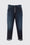 Jeans Koons Dondup a vita alta in denim di cotone con gamba dritta