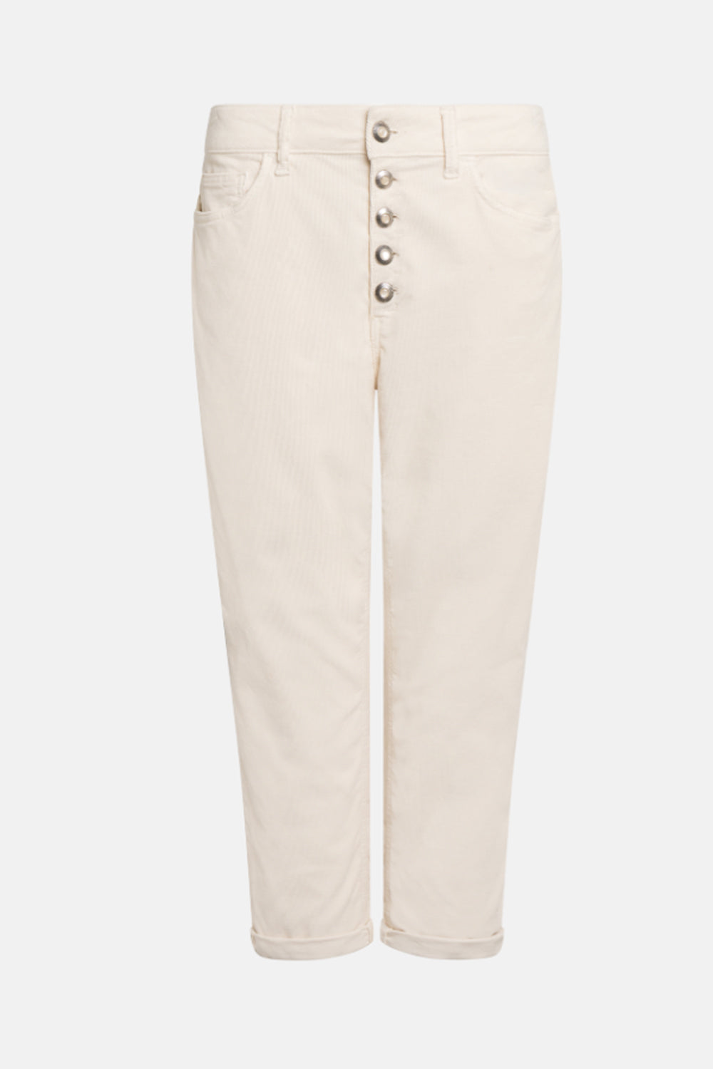 Pantaloni Koons loose in velluto stretch cotone e lyocell DP268B VS0030D-BM5005 Dondup 