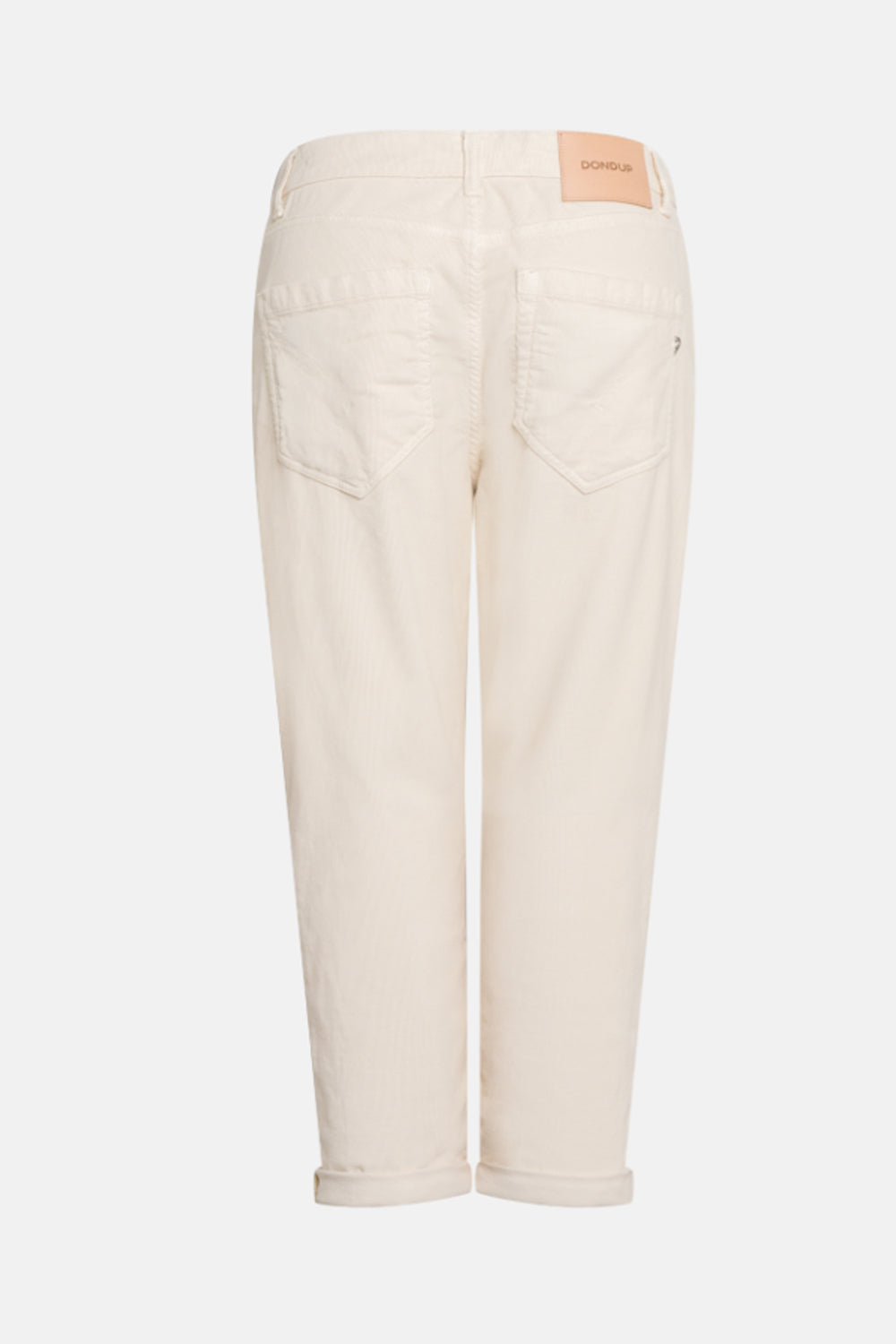 Pantaloni Koons loose in velluto stretch cotone e lyocell DP268B VS0030D-BM5005 Dondup 