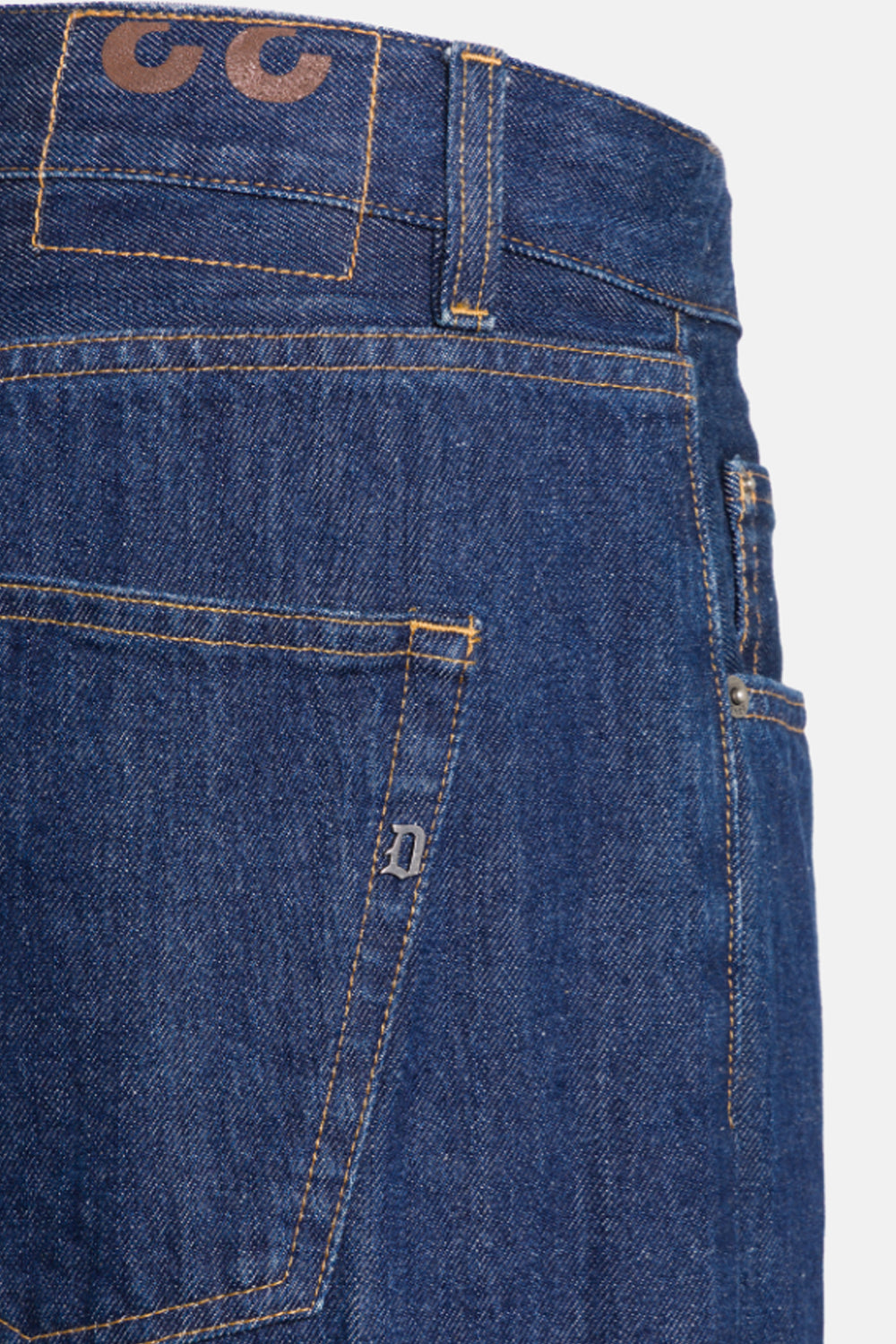 Jeans Icon relax regular in denim fisso UP730 DFE338U-MX7800 Dondup 