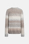 Maglia girocollo regular in misto lana stampata UT309 M01037U-002920 Dondup 