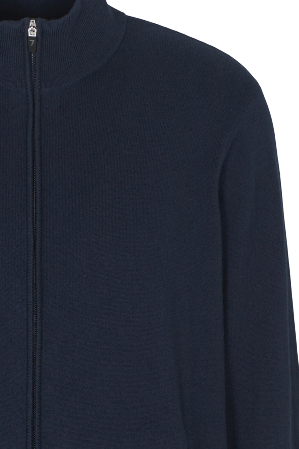 cardigan con zip in misto lana 7M000542 AF19504UB102 EA7 Emporio Armani 