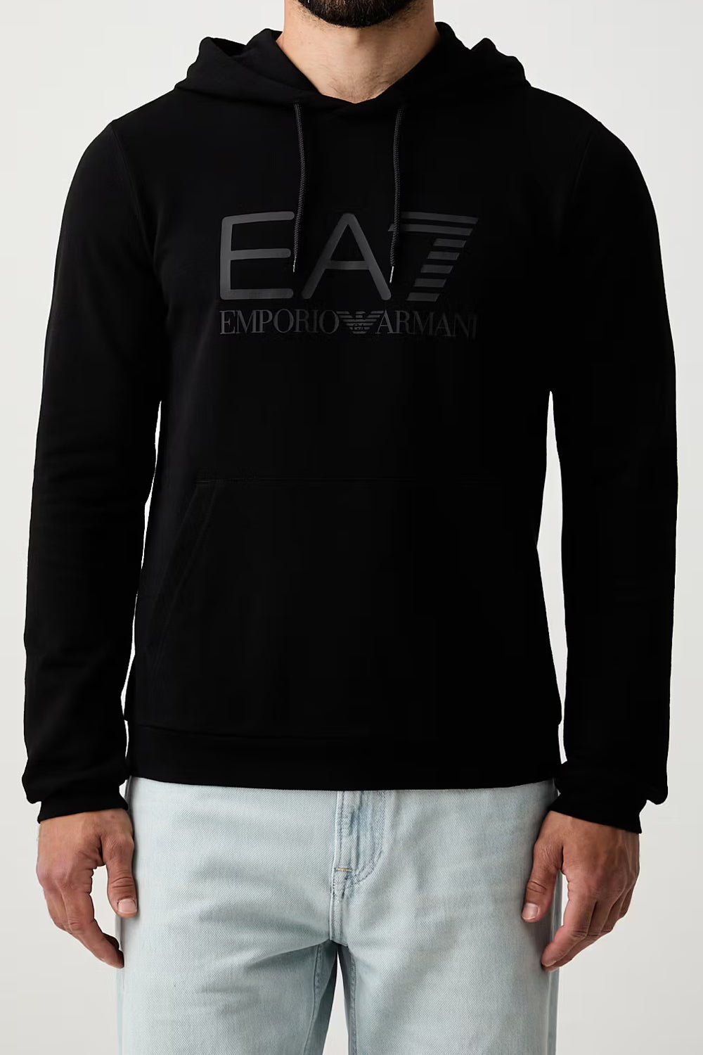felpa con cappuccio e logo EA7 7M001413 AF22266MC005 EA7 Emporio Armani 