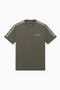 T-shirt Logo Series in cotone con bande sulle spalle 7M002189 AF10373U7014 EA7 Emporio Armani 