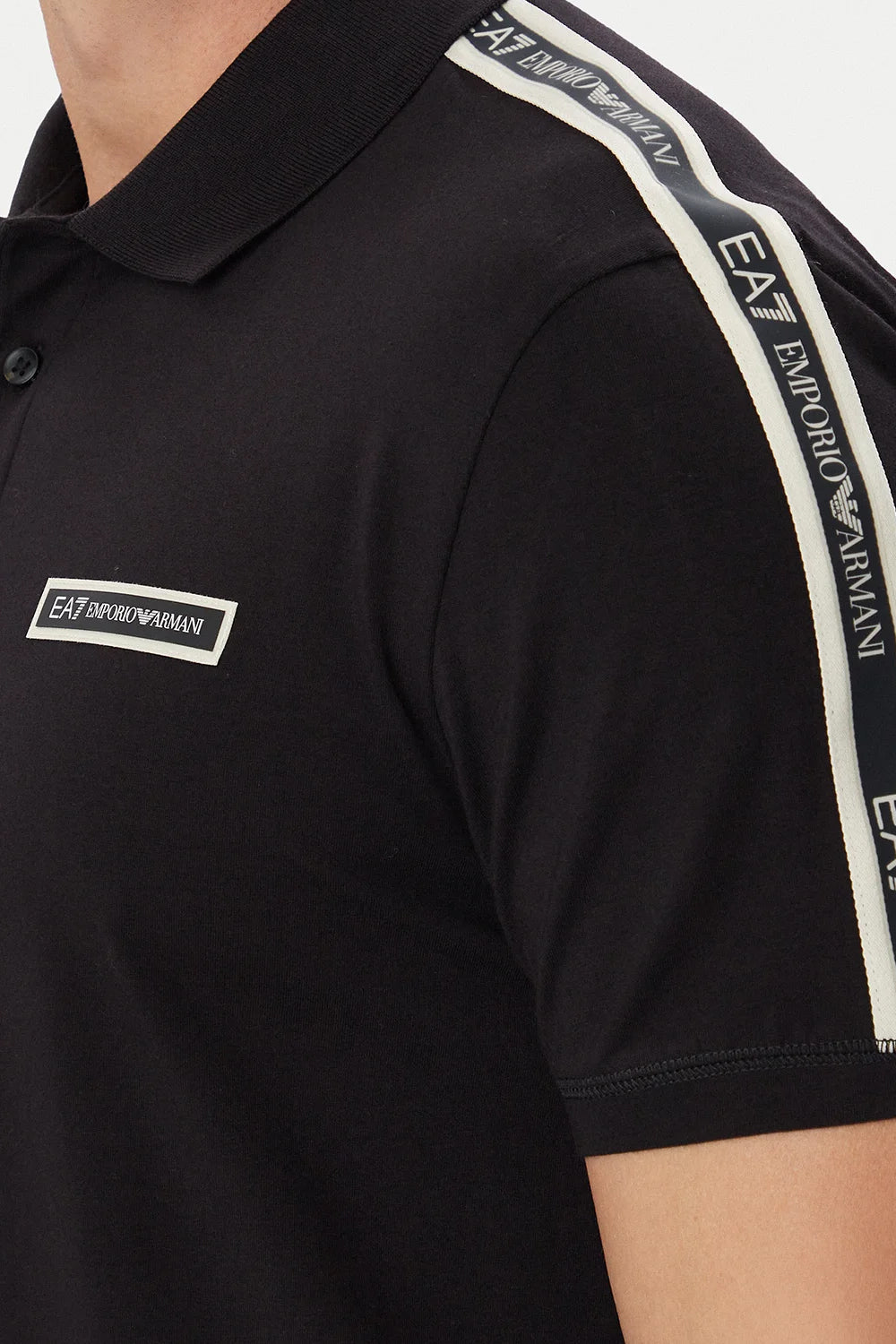 polo con logo 7M002190 AF10373UC001 EA7 Emporio Armani 