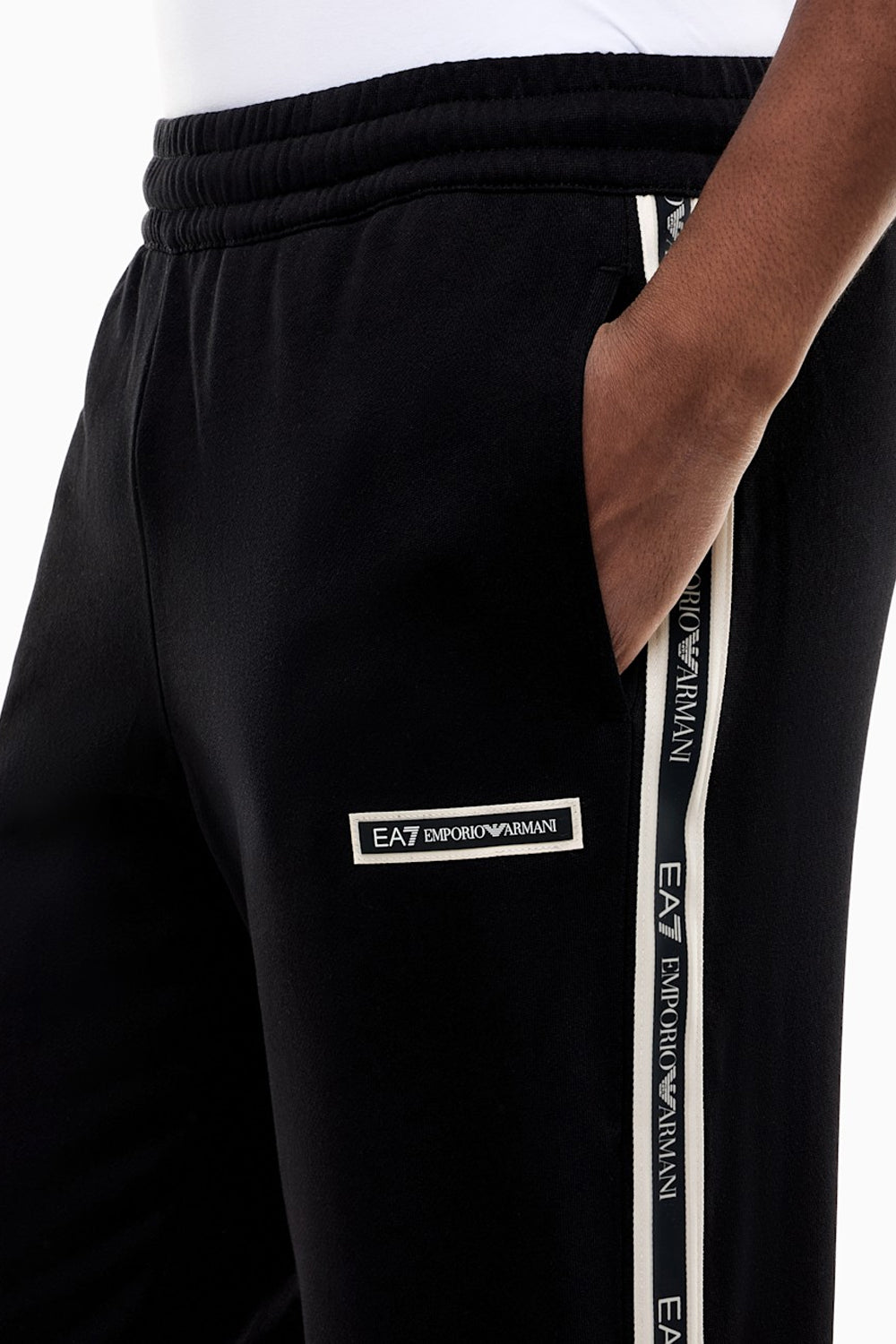 Pantaloni Logo Series slim con bande laterali 7M002198 AF10377UC001 EA7 Emporio Armani 