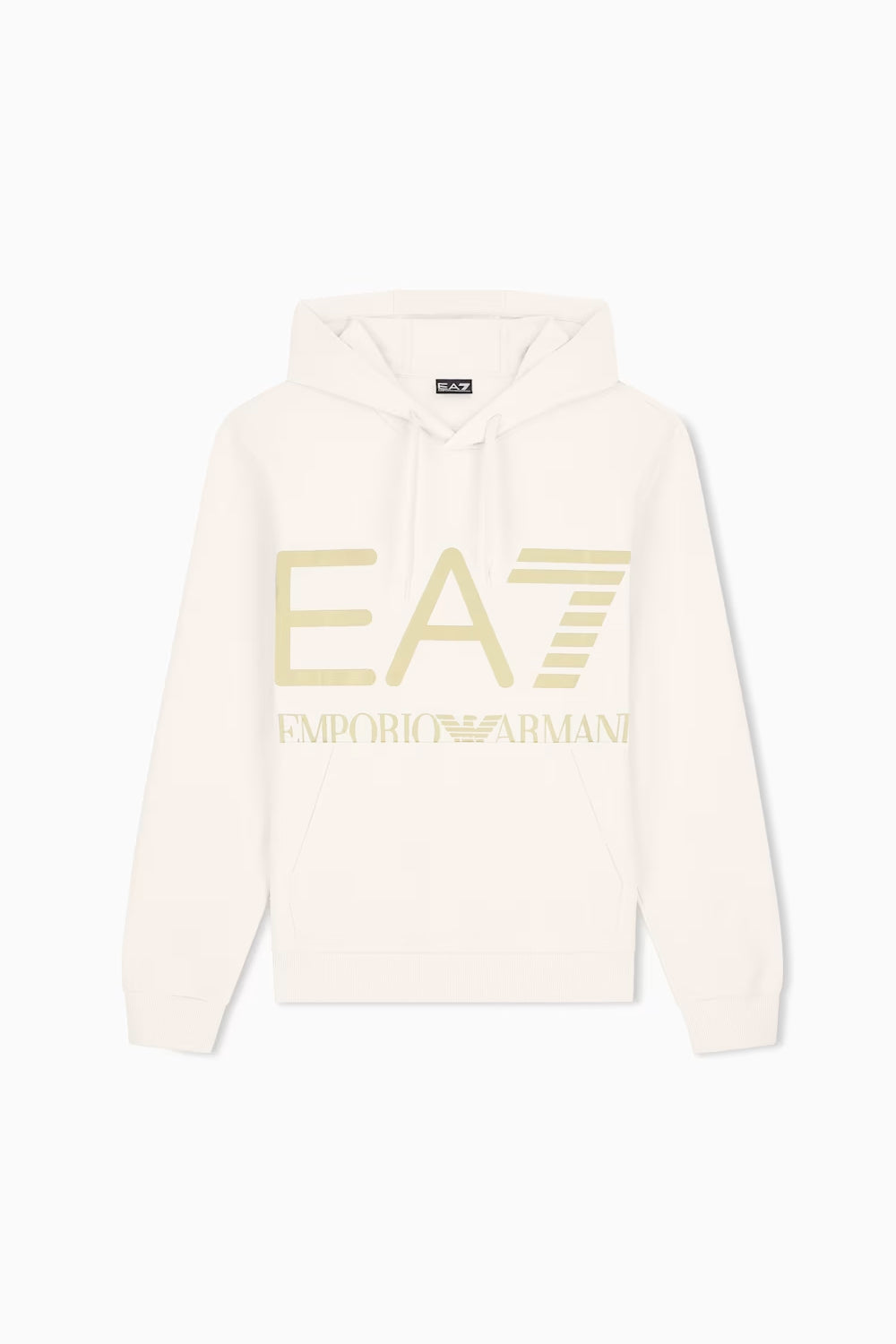 Felpa Logo Series in cotone con cappuccio e maxi logo 7M002202 AF27189U1079 EA7 Emporio Armani 