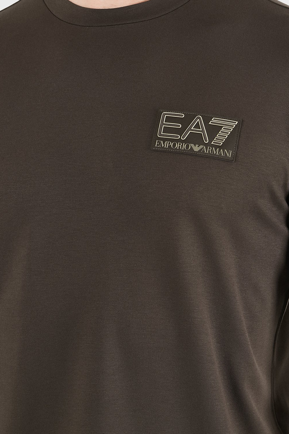 Oversized fit t-shirt Premium Label in viscose jersey 7M002238 AF13739U6027 EA7 Emporio Armani 