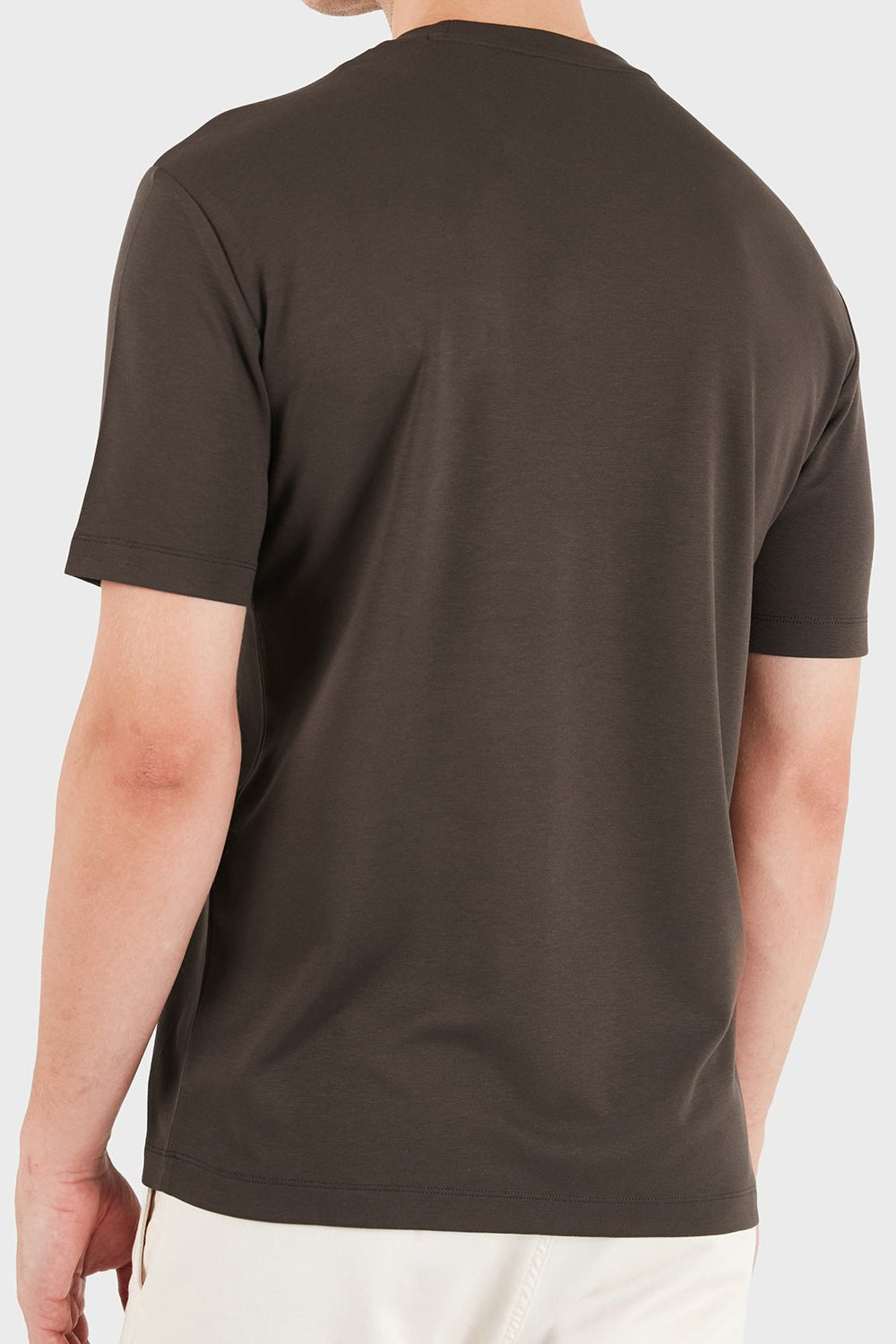 Oversized fit t-shirt Premium Label in viscose jersey 7M002238 AF13739U6027 EA7 Emporio Armani 