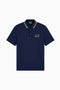 Polo Premium Label vestibilità regular in jersey di viscosa 7M002241 AF13739UB102 EA7 Emporio Armani 