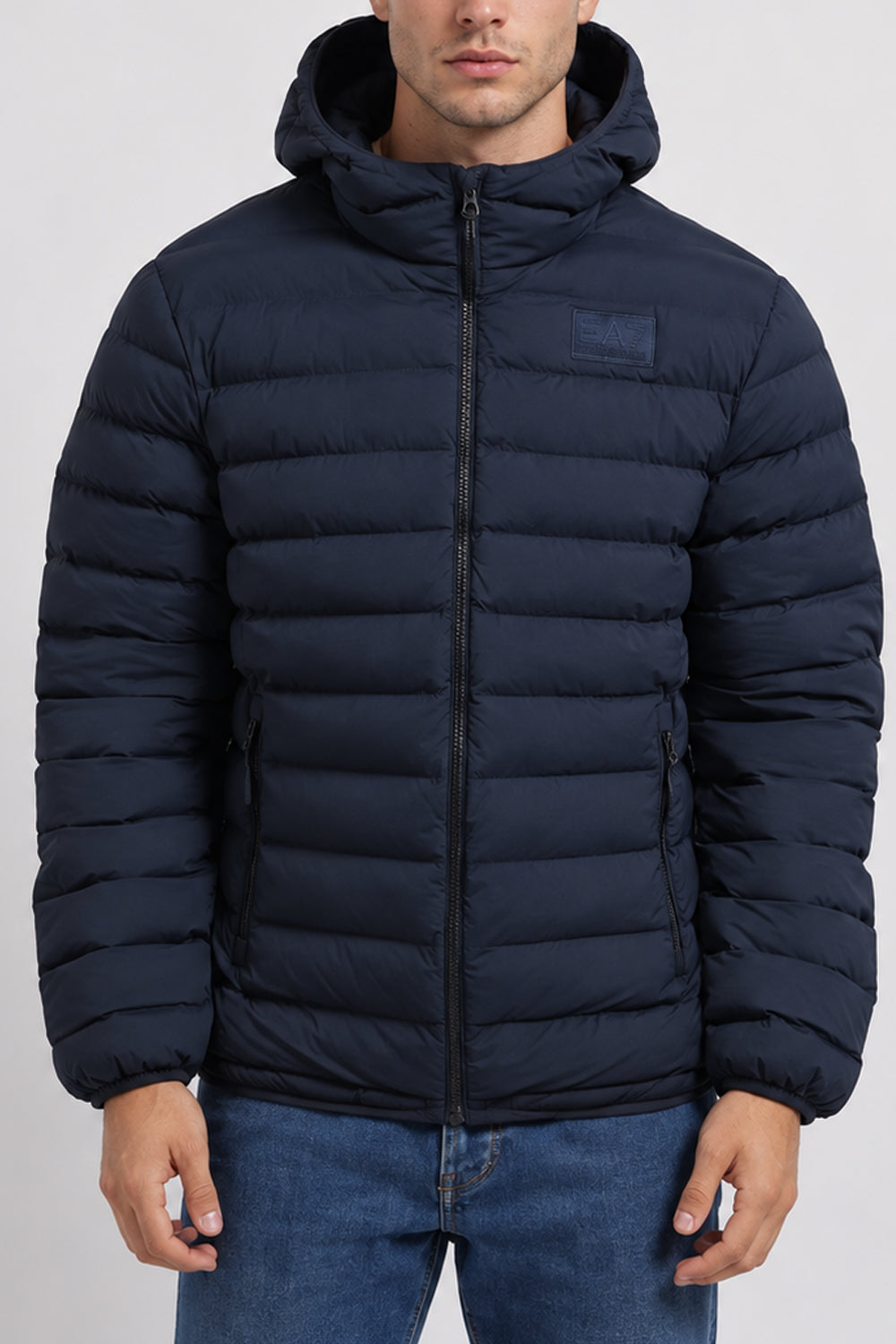 Piumino con zip e cappuccio 7M002383 AF15953UB102 EA7 Emporio Armani 