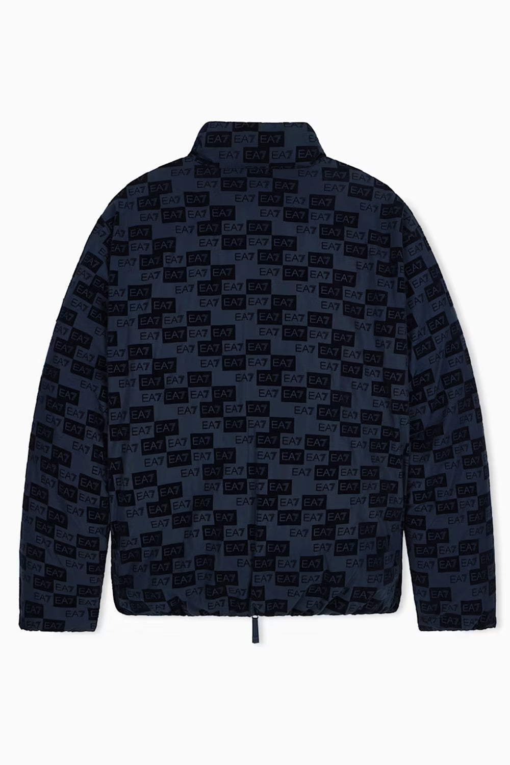 Bomber imbottito con cappuccio e monogramma in velluto 7M002389 AF26931UB102 EA7 Emporio Armani 
