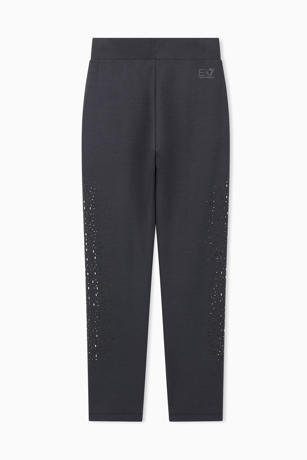 Pantaloni Precious in jersey di modal con piccole borchie 7W001427 AF24375U8117 EA7 Emporio Armani 