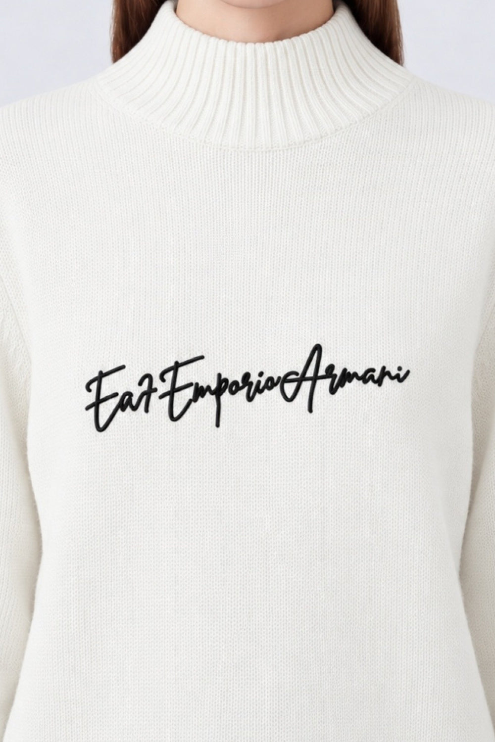 maglia misto lana a collo alto 7W001547 AF26684U0003 EA7 Emporio Armani 