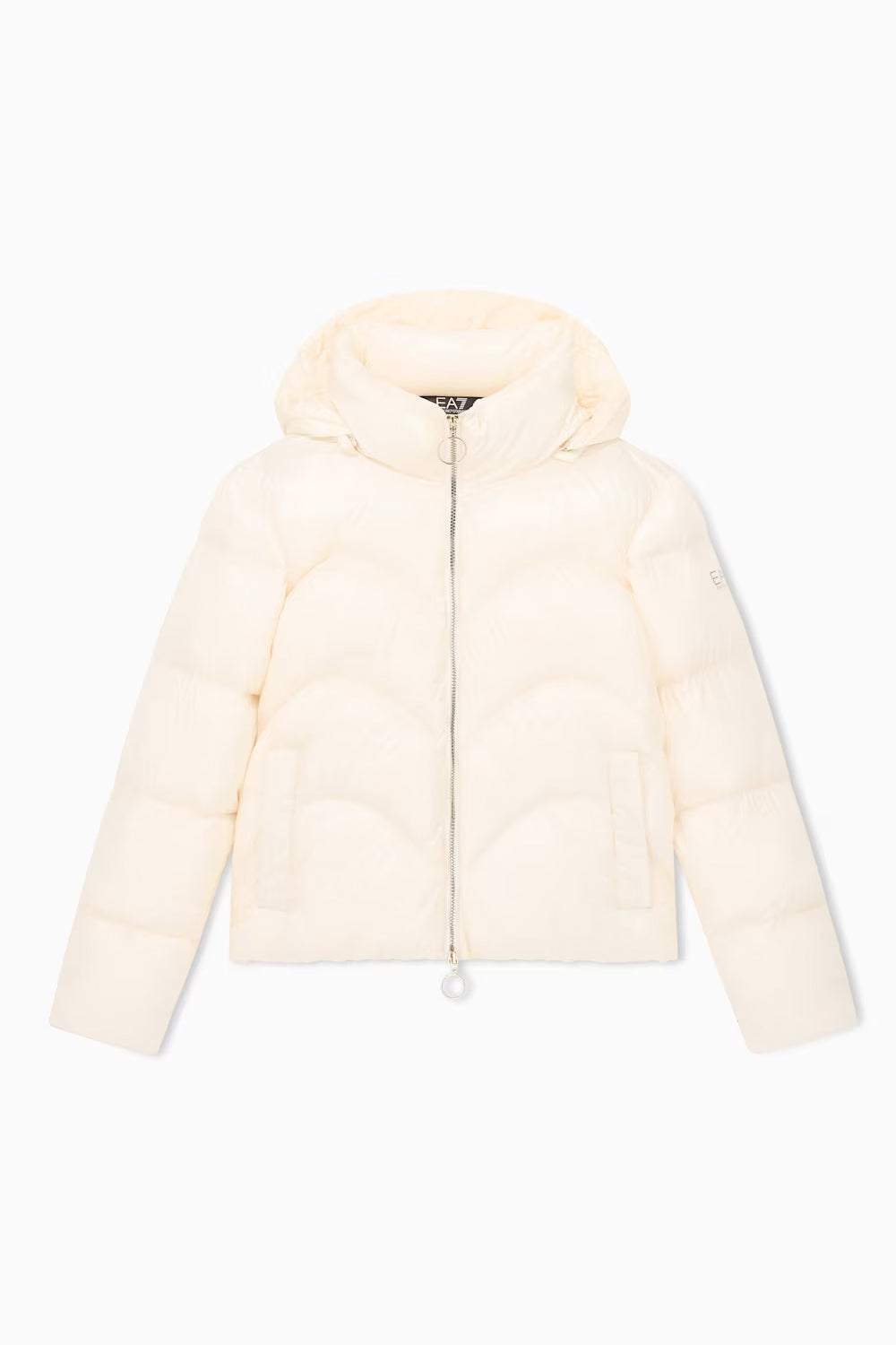 piumino con zip e cappuccio 7W001665 AF16413U1062 EA7 Emporio Armani 