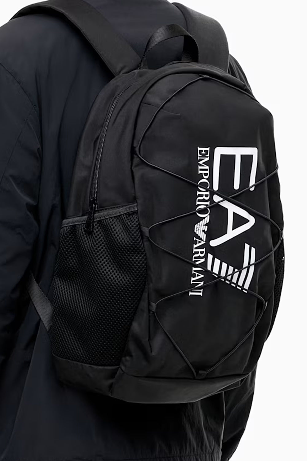Zaino con logo e cordino elastico frontale 7X000758 AF29356UC001 EA7 Emporio Armani 