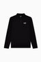 Polo cotone stretch a maniche lunghe con logo Core Identity 8NPF15 PJVQZ1200 EA7 Emporio Armani 
