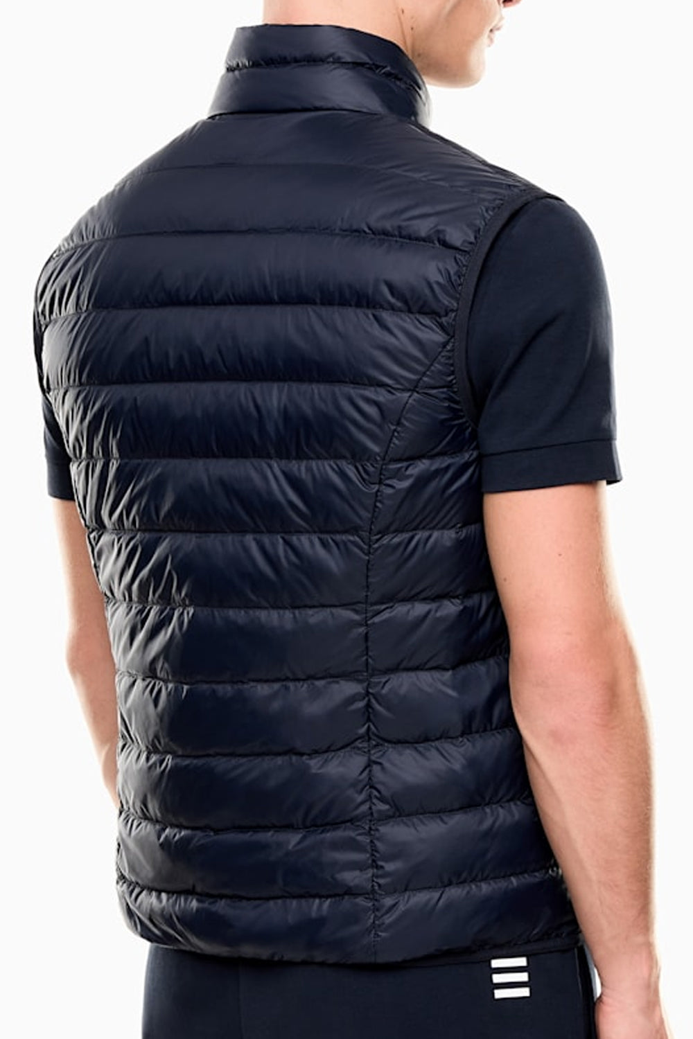 Gilet packable imbottito in piuma con zip Core Identity 8NPQ06 PNGPZ1562 EA7 Emporio Armani 