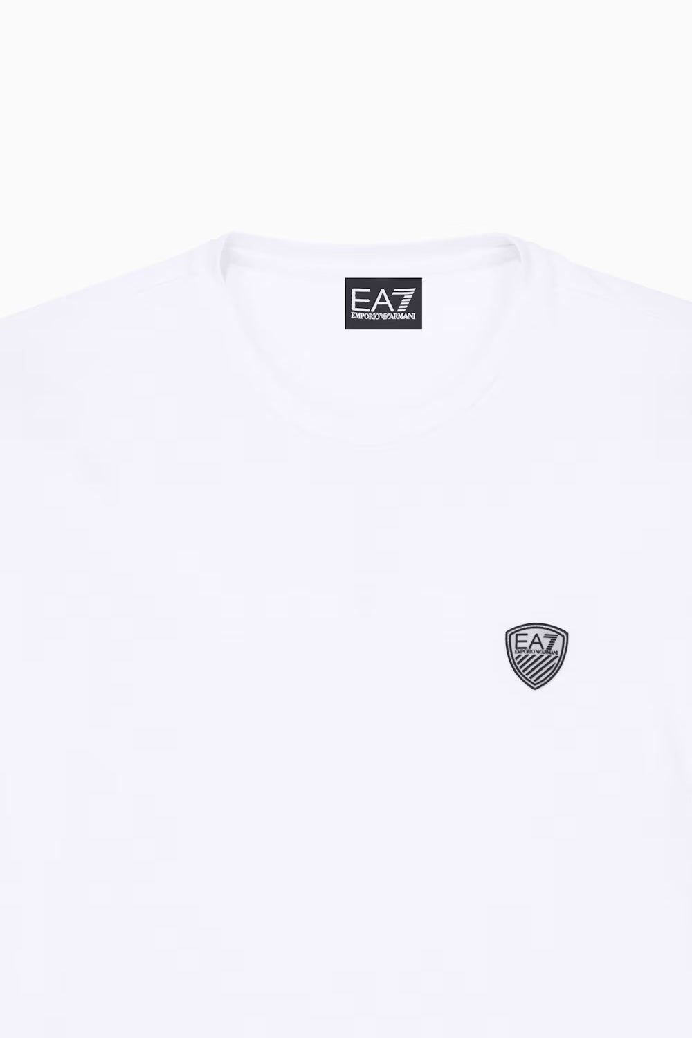 T-shirt con logo a maniche lunghe in jersey Premium Shield 8NPT17 PJRGZ1100 EA7 Emporio Armani 