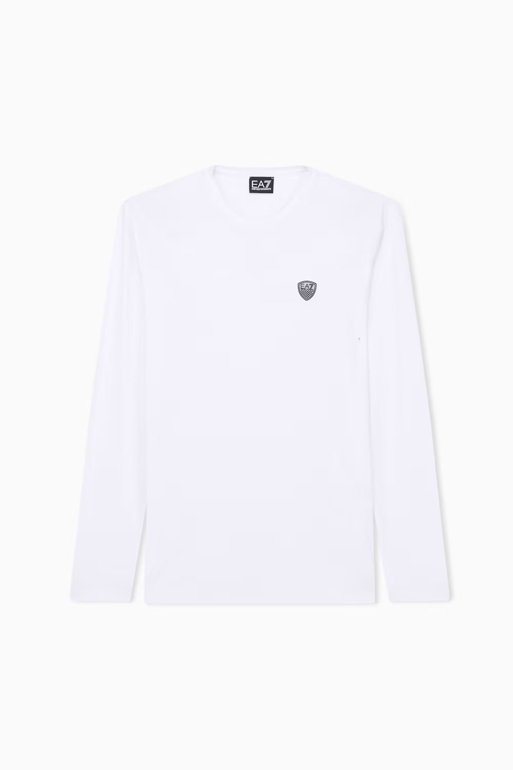 T-shirt con logo a maniche lunghe in jersey Premium Shield 8NPT17 PJRGZ1100 EA7 Emporio Armani 