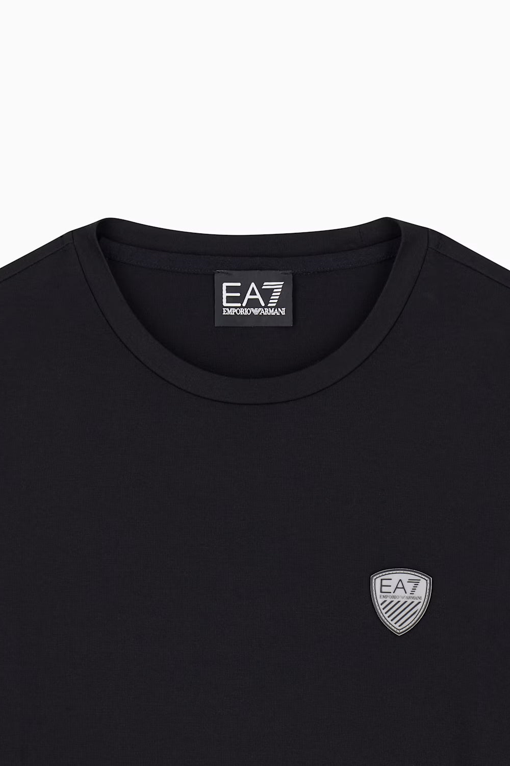 T-shirt con logo a maniche lunghe in jersey Premium Shield 8NPT17 PJRGZ1200 EA7 Emporio Armani 