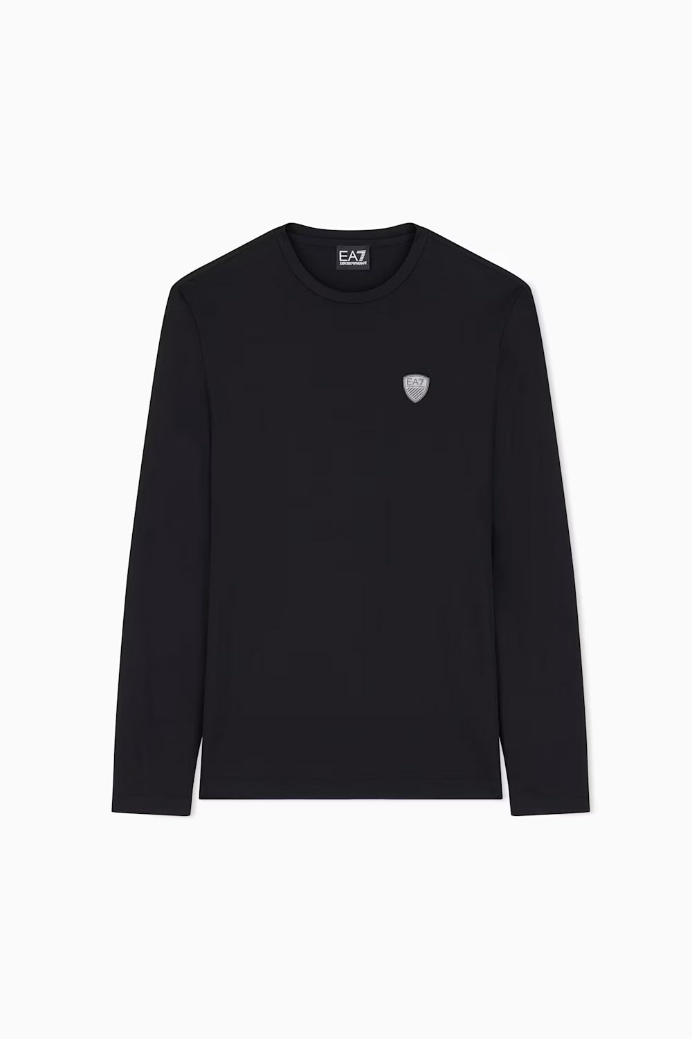 T-shirt con logo a maniche lunghe in jersey Premium Shield 8NPT17 PJRGZ1200 EA7 Emporio Armani 