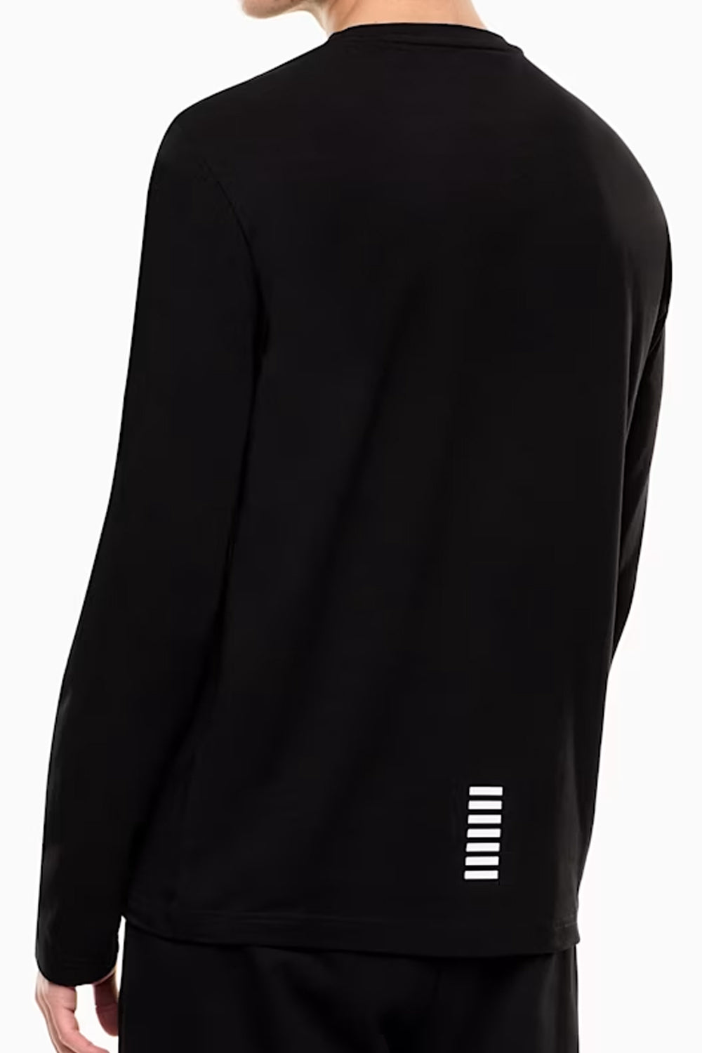 T-shirt Core Identity girocollo a maniche lunghe in cotone 8NPT28 PJVQZ1200 EA7 Emporio Armani 