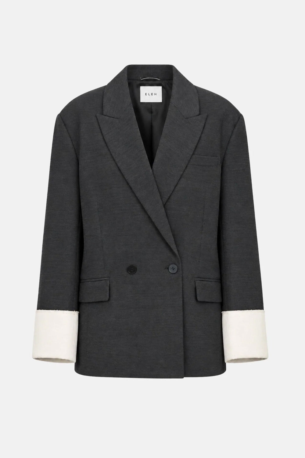 blazer con revers EFW260057 /072 Eleh 