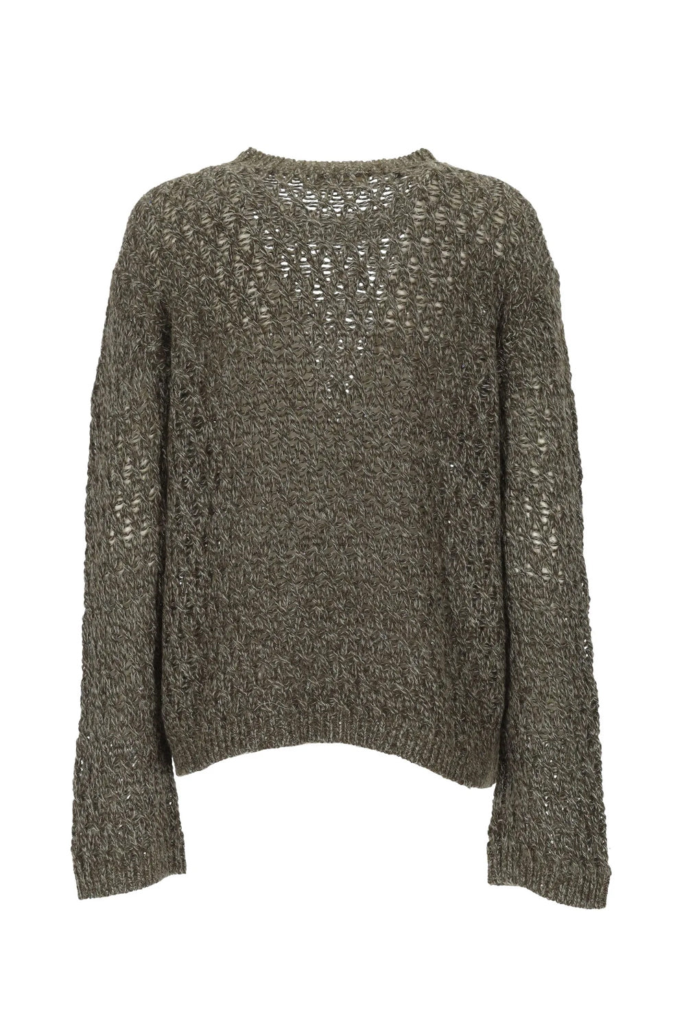 Maglione girocollo a maglia aperta EFWM260004 /089 Eleh 