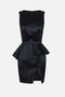 Mini abito in gazar con balza AB009 67E2110 Elisabetta Franchi 