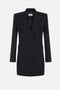 Abito in gabardina fluida AB981 67E2110 Elisabetta Franchi 