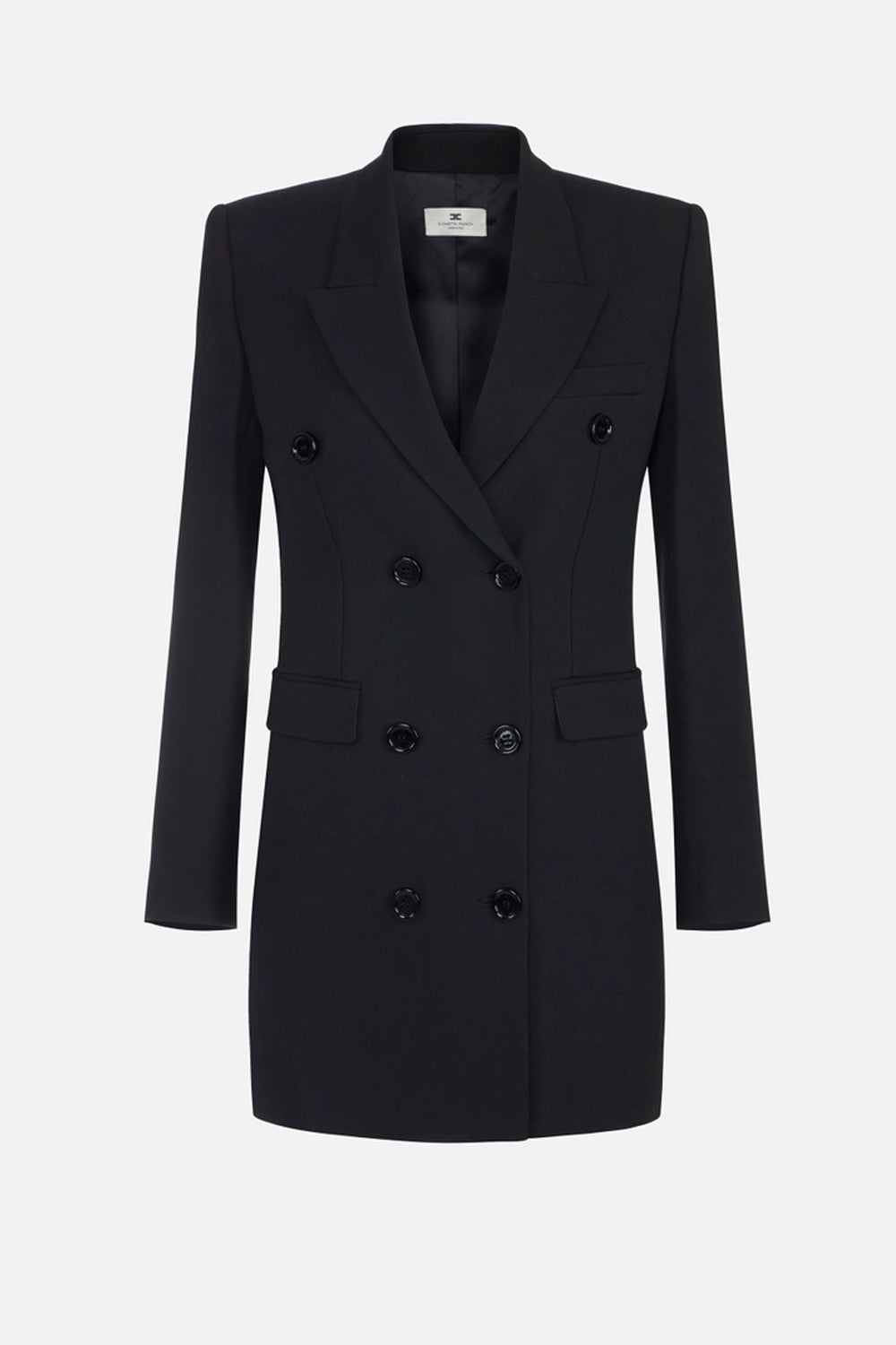 Abito in gabardina fluida AB981 67E2110 Elisabetta Franchi 