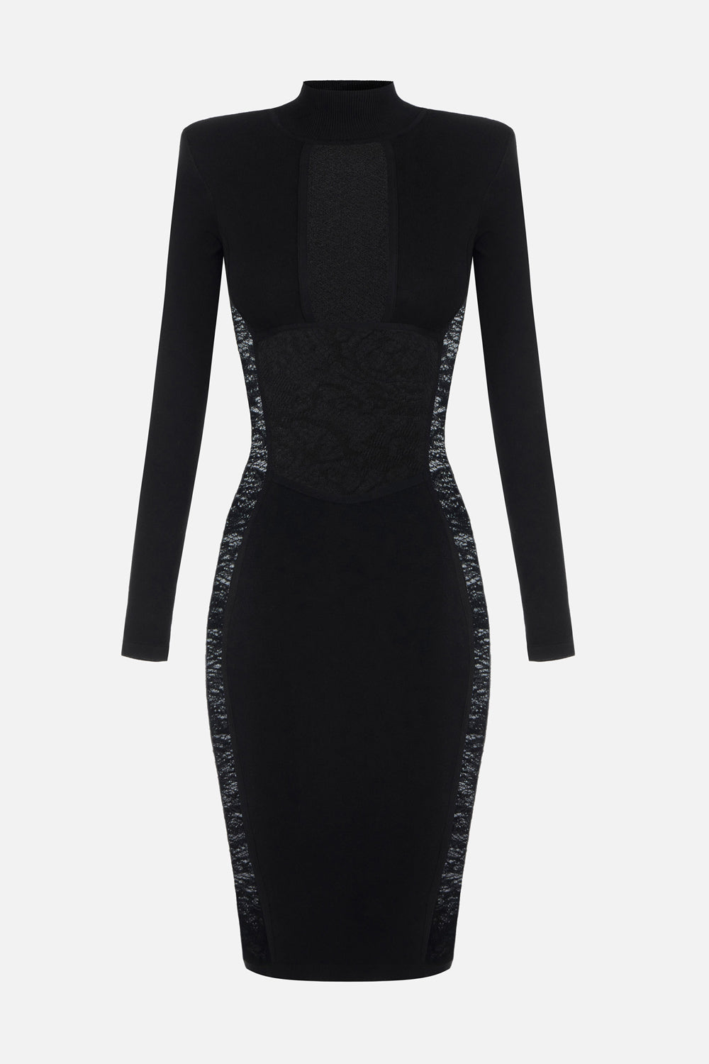 Abito in maglia e pizzo AM28Q 66E2110 Elisabetta Franchi 