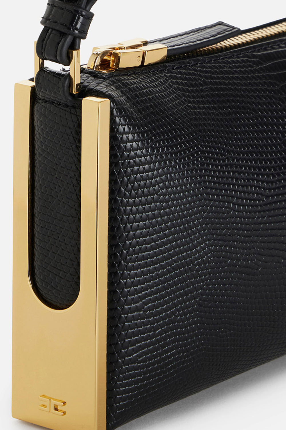 Borsa a spalla con stampa lucertola BS15A 66E2110 Elisabetta Franchi 
