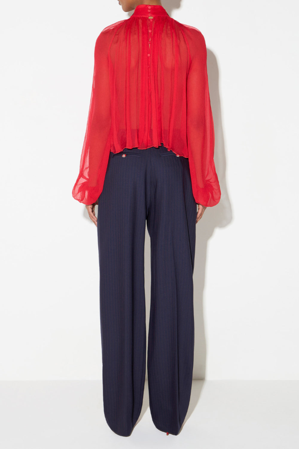 blusa trasparente CA189 663ECG5 Elisabetta Franchi 