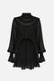 blusa in georgette di viscosa CA203 67E2110 Elisabetta Franchi 