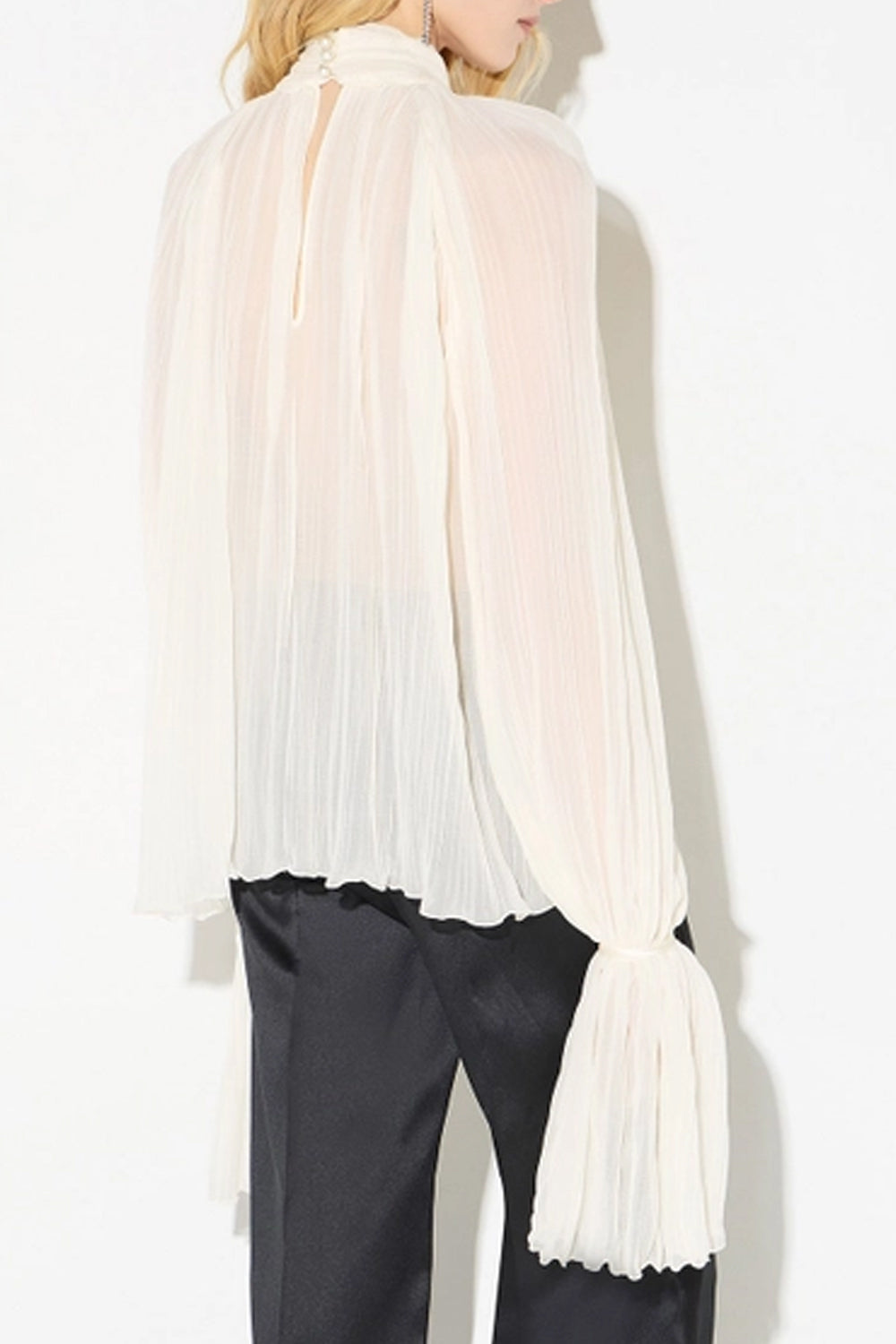 Blusa in crêponne CA211 67E2E84 Elisabetta Franchi 