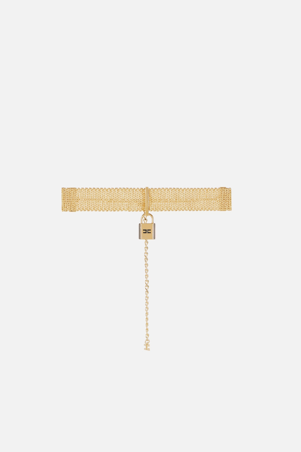 Choker con lucchetto gioiello CO14G 67E2U95 Elisabetta Franchi 