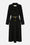 Cappotto in panno double con cintura