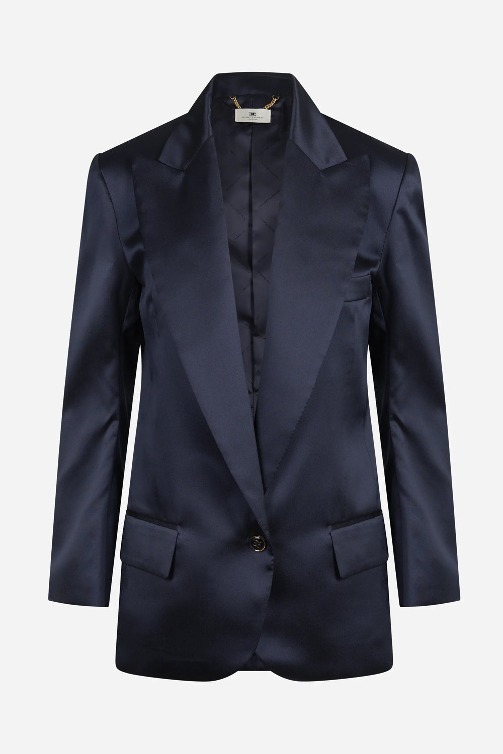 Blazer monopetto in gazar GI292 67E2H88 Elisabetta Franchi 