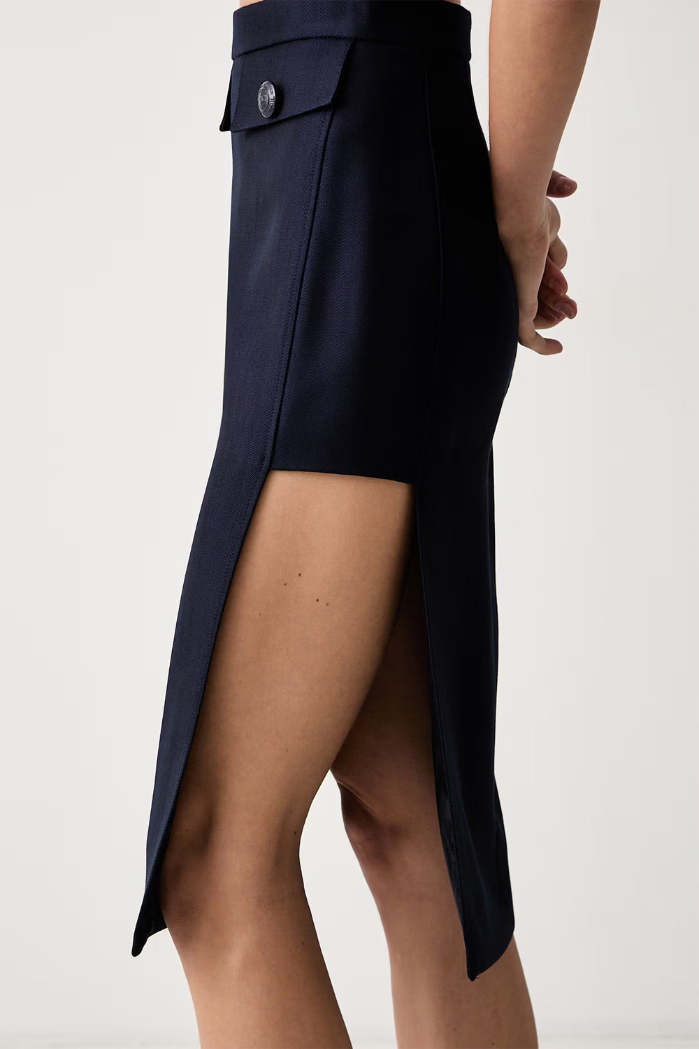 Gonna con lana GO210 66E2H88 Elisabetta Franchi 