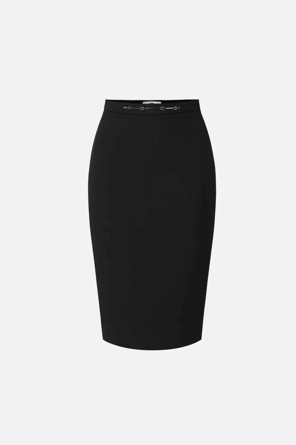 gonna midi con logo GO223 66E2110 Elisabetta Franchi 