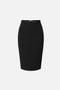 gonna midi con logo GO223 66E2110 Elisabetta Franchi 