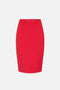 gonna midi con logo GO223 66E2CG5 Elisabetta Franchi 