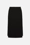 Gonna midi in tessuto tecnico GO228 67E2110 Elisabetta Franchi 