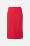 Gonna midi in tessuto tecnico GO228 67E2CG5 Elisabetta Franchi 