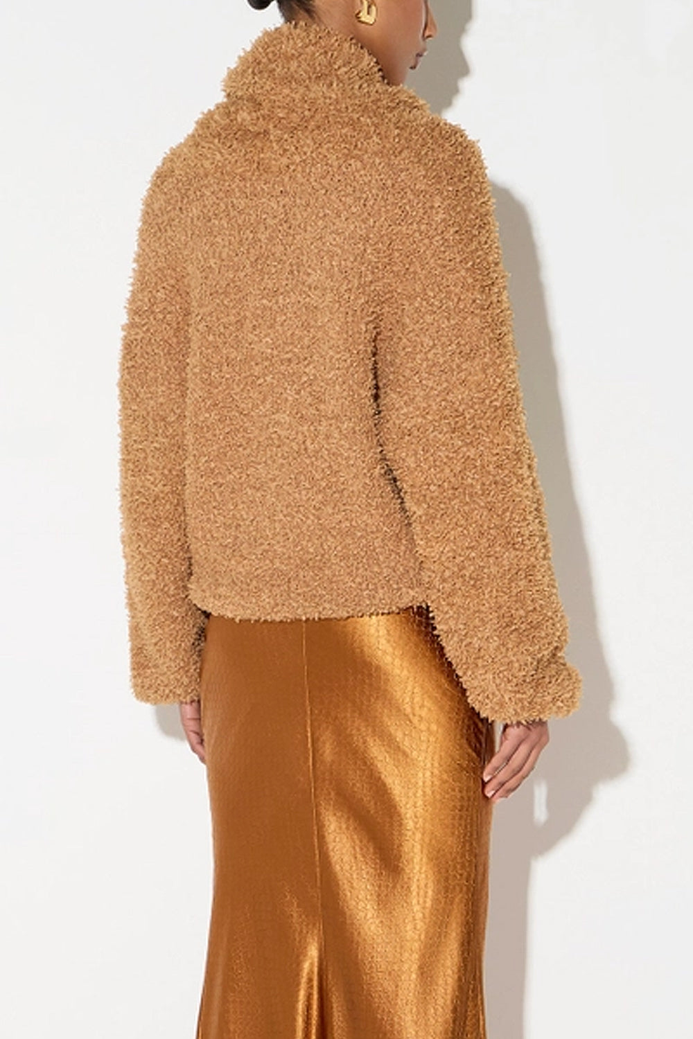 Pullover in tessuto fleece MK33T 67E2AI6 Elisabetta Franchi 