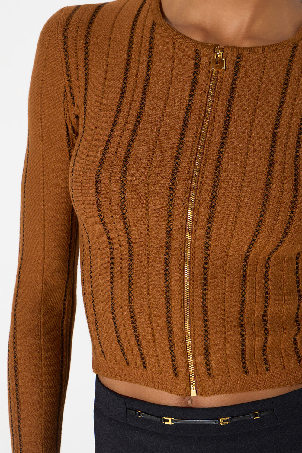 Cardigan in maglia MK38Q 67E2FR1 Elisabetta Franchi 